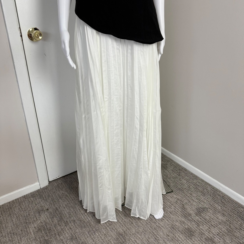 Commense Off-Shoulder Black and White Evening Gown Formal Dress Large - Picture 13 of 17
